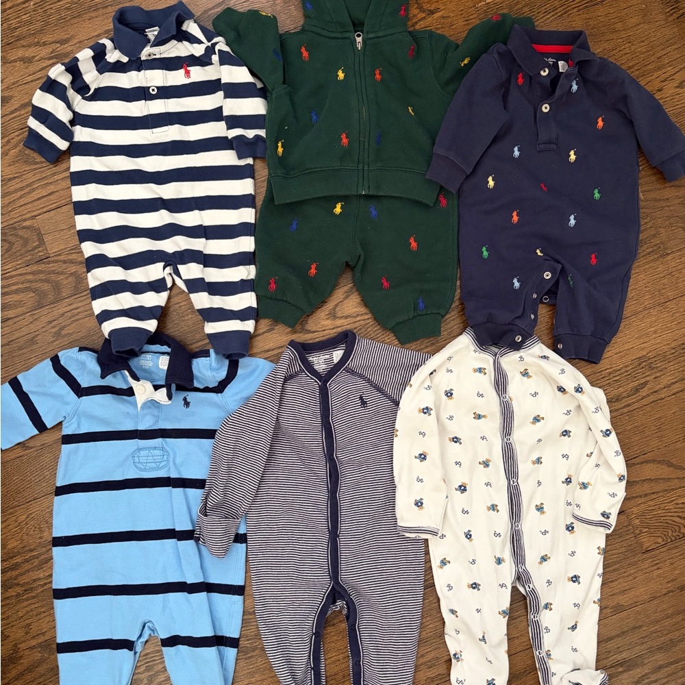 Ralph Lauren Baby Bundle 0-6m